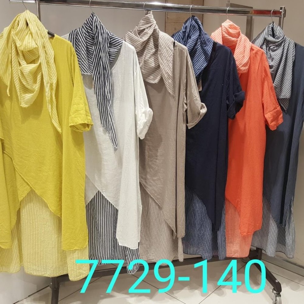 Brand new Italy linen Rio dress